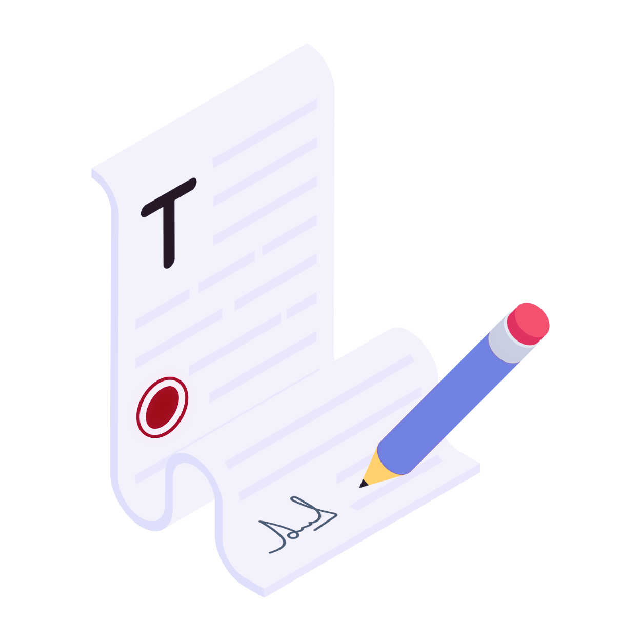 Contract illustration